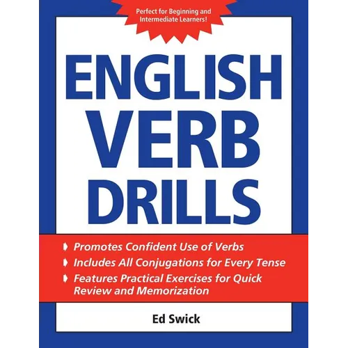English Verb Drills - Paperback