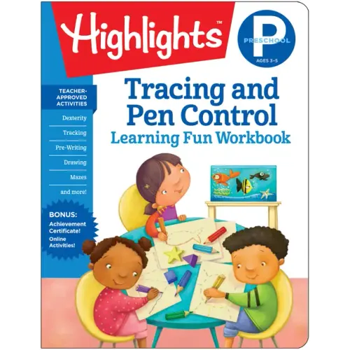 Preschool Tracing and Pen Control - Paperback