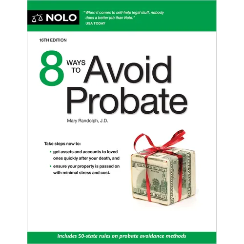 8 Ways to Avoid Probate - Paperback