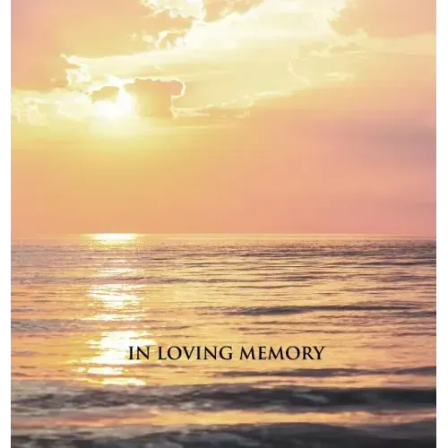 Funeral Guest Book, Memorial Guest Book, Condolence Book, Remembrance Book for Funerals or Wake, Memorial Service Guest Book: HARDCOVER Guestbook. - Hardcover