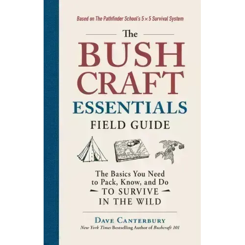 The Bushcraft Essentials Field Guide: The Basics You Need to Pack, Know, and Do to Survive in the Wild - Paperback
