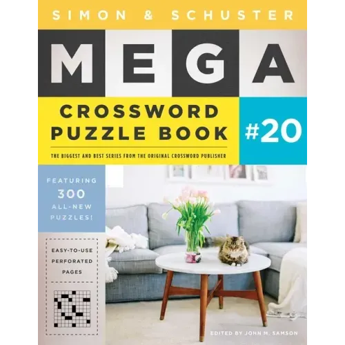 Simon & Schuster Mega Crossword Puzzle Book #20 - Paperback