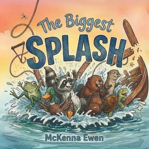 The Biggest Splash: A Rhyming Picture Book About Friendship and Teamwork for Kids - Paperback