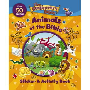The Beginner's Bible Animals of the Bible Sticker and Activity Book - Paperback
