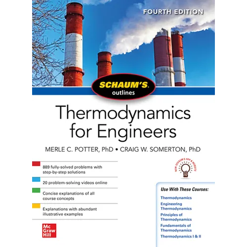Schaums Outline of Thermodynamics for Engineers, Fourth Edition - Paperback