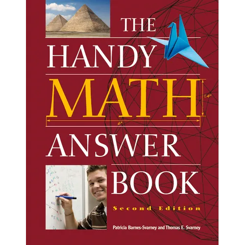 The Handy Math Answer Book - Paperback