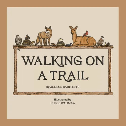 Walking on a Trail - Paperback