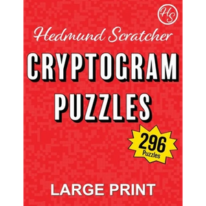 Cryptogram Puzzles (Book 1): Large Print - Paperback