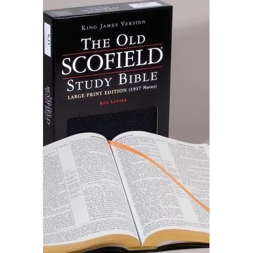 Old Scofield Study Bible-KJV-Large Print - Leather