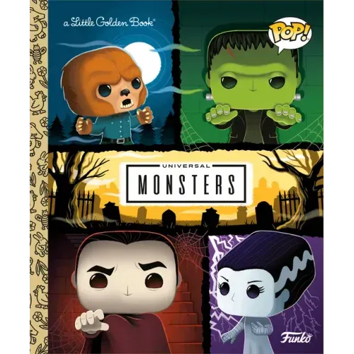 Universal Monsters Little Golden Book (Funko Pop!) - Hardcover