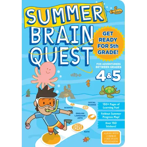 Summer Brain Quest: Between Grades 4 & 5 - Paperback