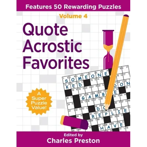 Quote Acrostic Favorites: Features 50 Rewarding Puzzles
