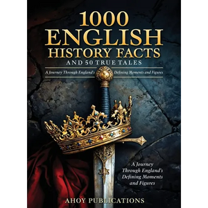 1000 English History Facts and 50 True Tales: A Journey Through England's Defining Moments and Figures - Hardcover