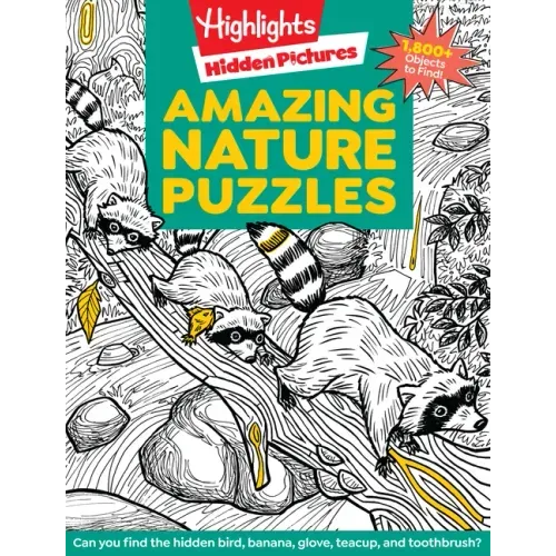 Amazing Nature Puzzles: Explore & Discover with Over 100 Fun Hidden Pictures Nature Puzzles, Celebrate the Wonders of Nature with a Nature Activity Bo - Paperback