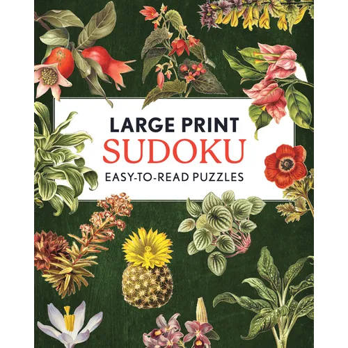 Large Print Sudoku: Easy-To-Read Puzzles - Paperback
