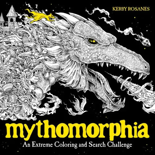 Mythomorphia: An Extreme Coloring and Search Challenge - Paperback