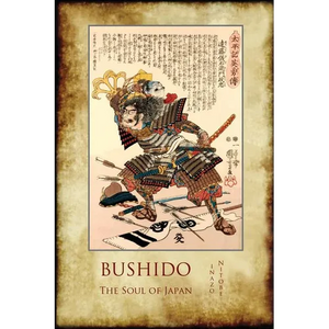 Bushido, the Soul of Japan: with 13 full-page colour illustrations from the time of the Samurai. - Paperback