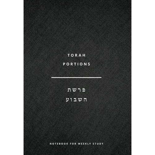 Torah Portions Notebook: A Notebook for Weekly Study - Hardcover