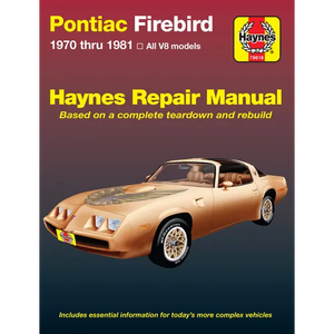 Pontiac Firebird, Trans Am, Formula & Esprit 1970-81 - Paperback