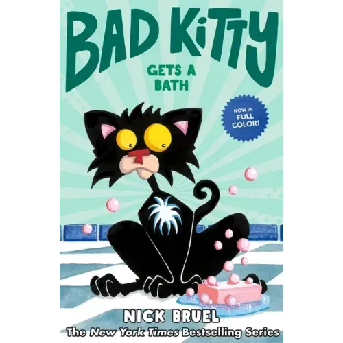 Bad Kitty Gets a Bath (Full-Color Edition) - Hardcover