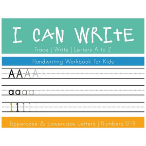 I Can Write: Uppercase and Lowercase Letter Handwriting Workbook - Paperback
