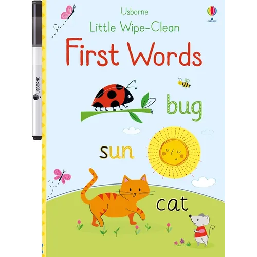 Little Wipe-Clean First Words - Paperback