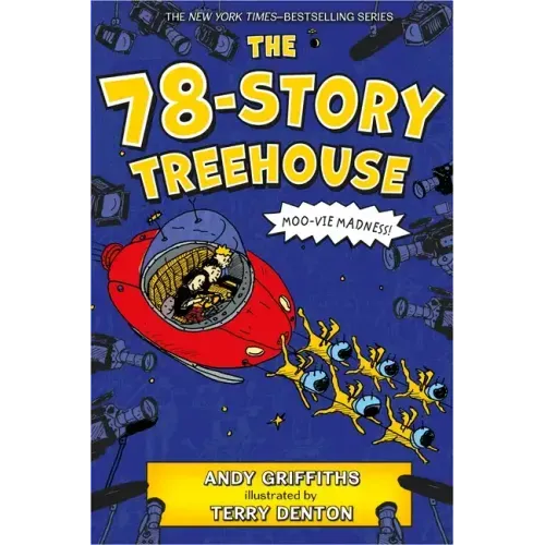 The 78-Story Treehouse: Moo-Vie Madness! - Paperback
