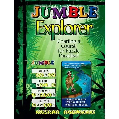 Jumble Explorer: Charting a Course for Puzzle Paradise! - Paperback