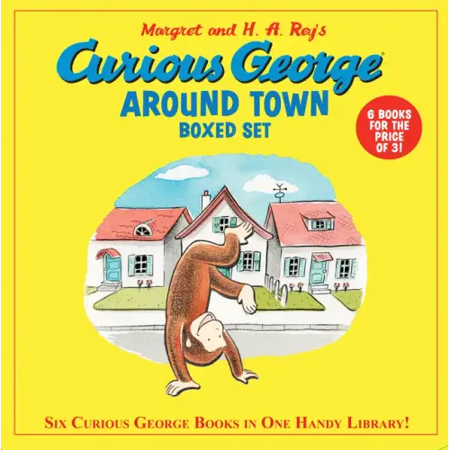 Curious George Around Town 6-Book Box Set: 6 Favorite 8x8s! - Boxed Set