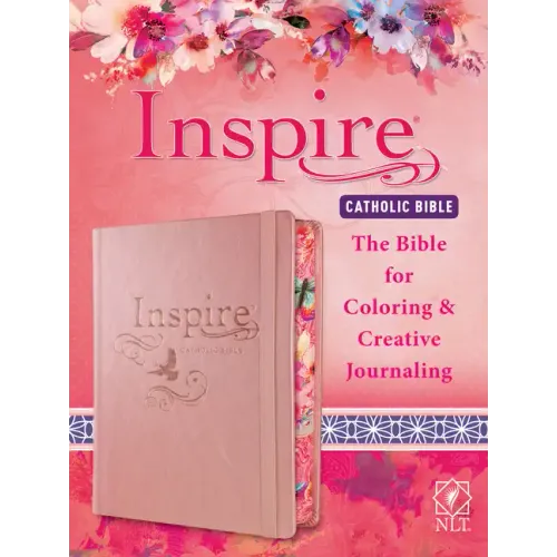 Inspire Catholic Bible NLT: The Bible for Coloring & Creative Journaling - Hardcover