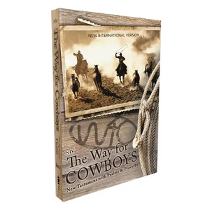 Niv, the Way for Cowboys New Testament with Psalms and Proverbs, Pocket-Sized, Paperback, Comfort Print - Paperback
