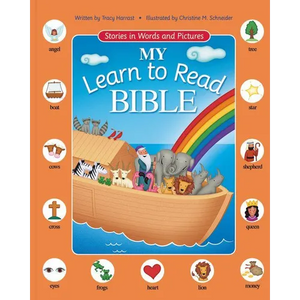 My Learn to Read Bible: Stories in Words and Pictures - Hardcover