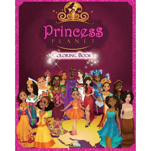Princess Planet: Coloring Book - Paperback