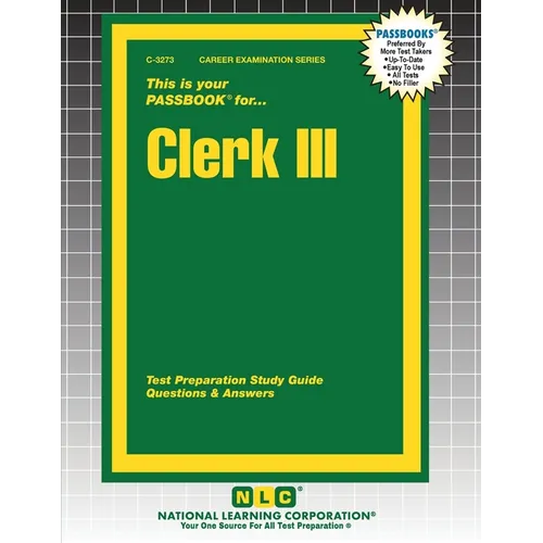 Clerk III - Paperback