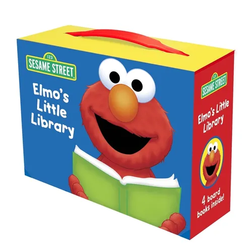 Elmo's Little Library (Sesame Street): Elmo's Mother Goose; Elmo's Tricky Tongue Twisters; Elmo Says; Elmo's ABC Book - Boxed Set