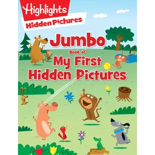 Jumbo Book of My First Hidden Pictures: 115+ Hidden Pictures Puzzles in Highlights Activity Book, Seek and Find Puzzles for Kids 3+