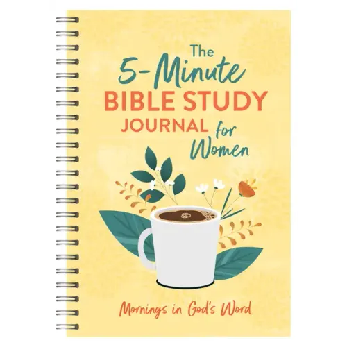 The 5-Minute Bible Study Journal for Women: Mornings in God's Word - Spiral