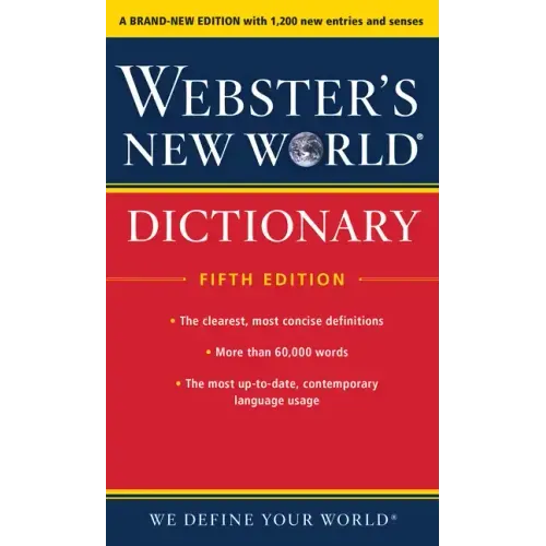 Webster's New World Dictionary, Fifth Edition - Paperback
