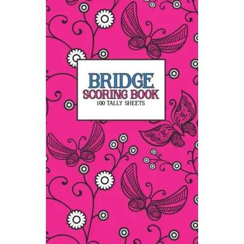 Bridge Scoring Book: 100 Tally Sheets - Paperback