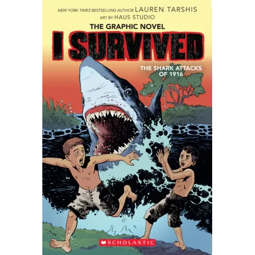 I Survived the Shark Attacks of 1916: A Graphic Novel (I Survived Graphic Novel #2): Volume 2 - Hardcover