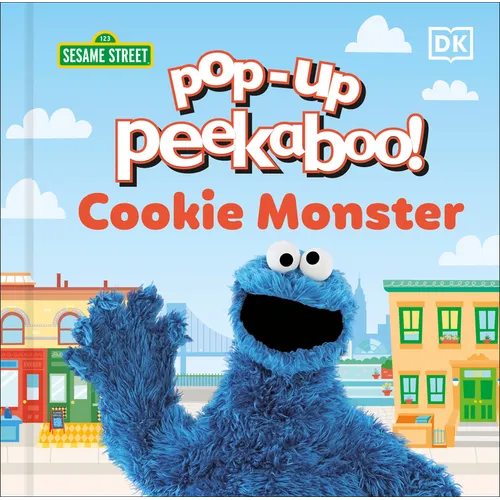 Pop-Up Peekaboo! Sesame Street Cookie Monster - Board Book