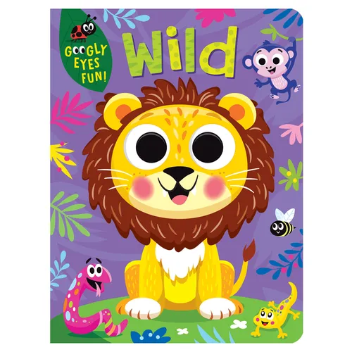 Wild: Board Book with Googly Eyes - Board Book