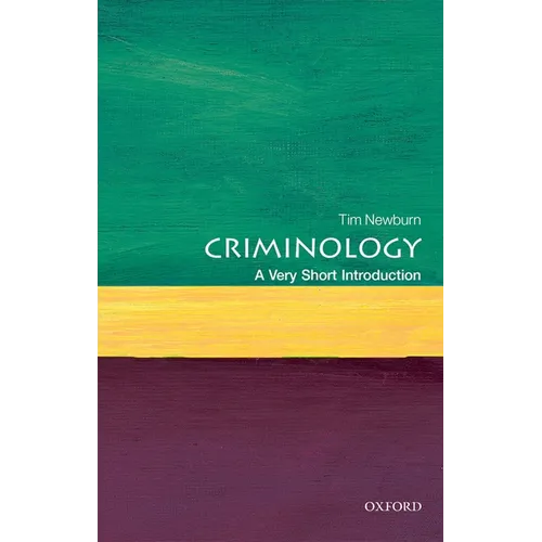 Criminology: A Very Short Introduction - Paperback