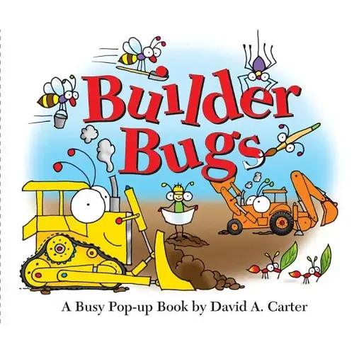 Builder Bugs: A Busy Pop-Up Book - Hardcover
