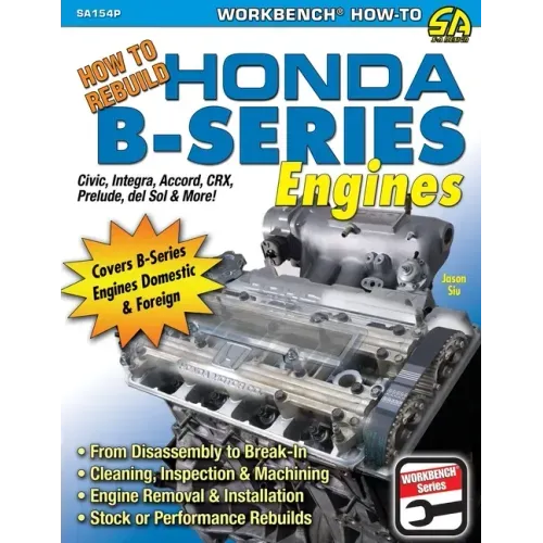 How to Rebuild Honda B-Series Engines - Paperback