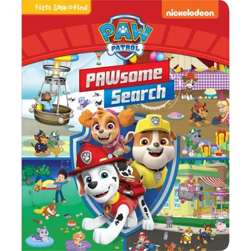 Nickelodeon Paw Patrol: Pawsome Search First Look and Find - Board Book