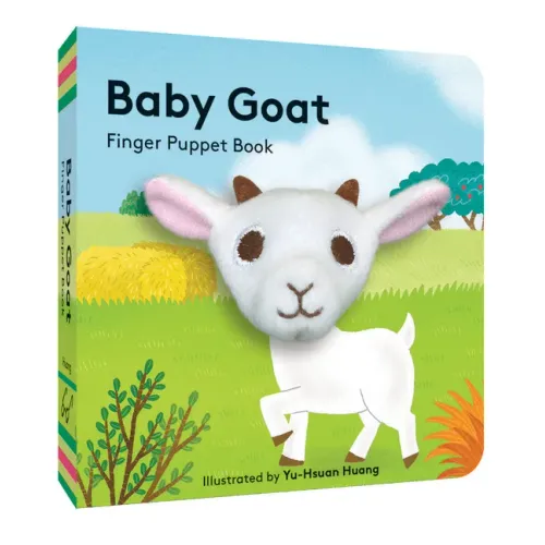 Baby Goat: Finger Puppet Book: (Best Baby Book for Newborns, Board Book with Plush Animal) - Board Book