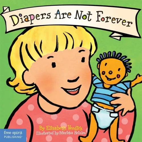 Diapers Are Not Forever Board Book - Board Book