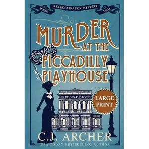 Murder at the Piccadilly Playhouse: Large Print - Paperback