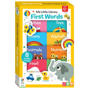Building Blocks My Little Library First Words - Board Book
